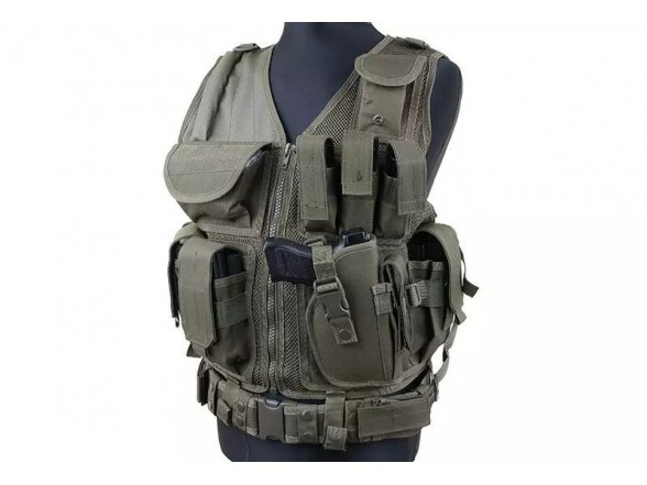 KAM-39 tactical vest - olive 4