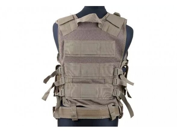 KAM-39 tactical vest - tan 3 KAM-39 tactical vest - tan 3