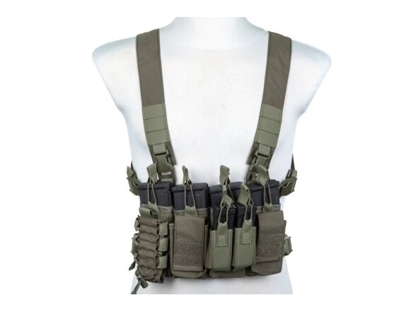 Kamizelka taktyczna typu Chest Rig Specna Arms Tactical Adaptive Oliwkowa 1