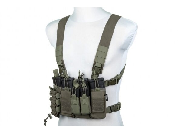 Kamizelka taktyczna typu Chest Rig Specna Arms Tactical Adaptive Oliwkowa 4