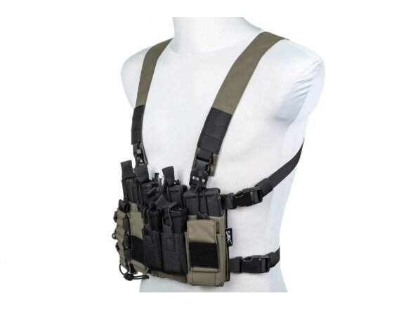 Kamizelka taktyczna typu Chest Rig Specna Arms Tactical Adaptive Ranger Green 1