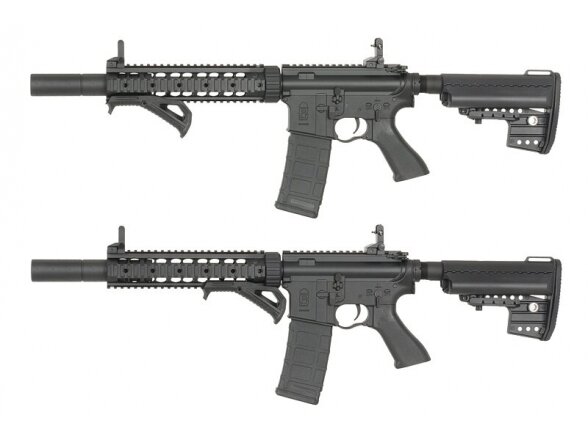 Angled RIS Forward Grip - Black 4