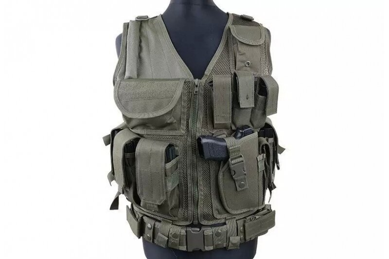 KAM-39 tactical vest - olive 1 KAM-39 tactical vest - olive 1