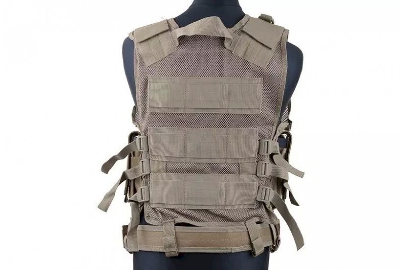 KAM-39 tactical vest - tan 3 KAM-39 tactical vest - tan 3