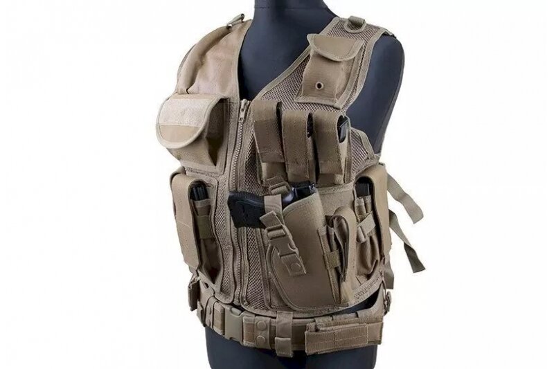 KAM-39 tactical vest - tan 6 KAM-39 tactical vest - tan 6