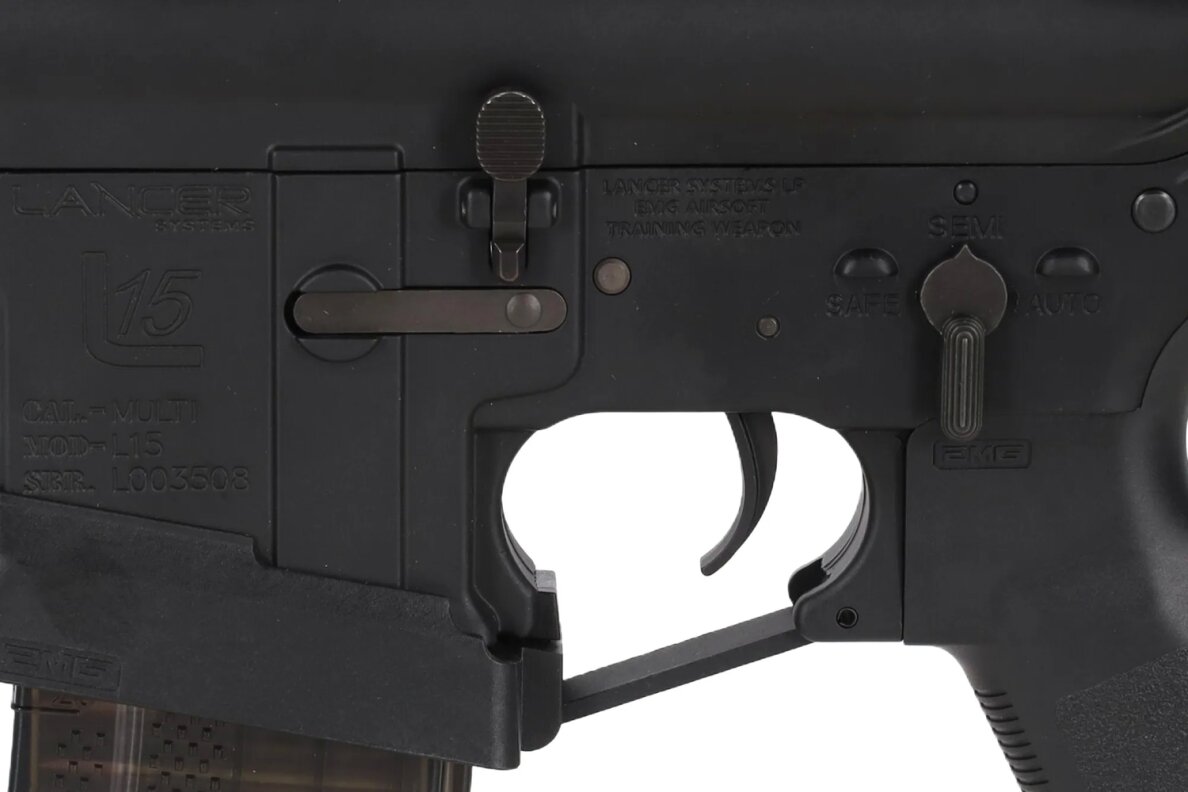 King Arms x Lancer Systems airsoft Carbine L15 LCH7 12" Faux Carbon Black 2 King Arms x Lancer Systems airsoft Carbine L15 LCH7 12" Faux Carbon Black 2