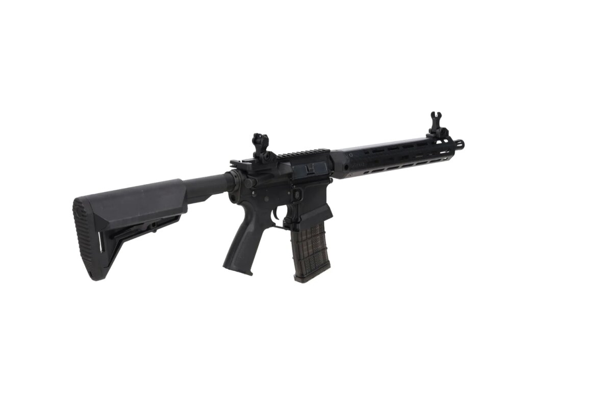 King Arms x Lancer Systems airsoft Carbine L15 LCH7 12" Faux Carbon Black 4 King Arms x Lancer Systems airsoft Carbine L15 LCH7 12" Faux Carbon Black 4
