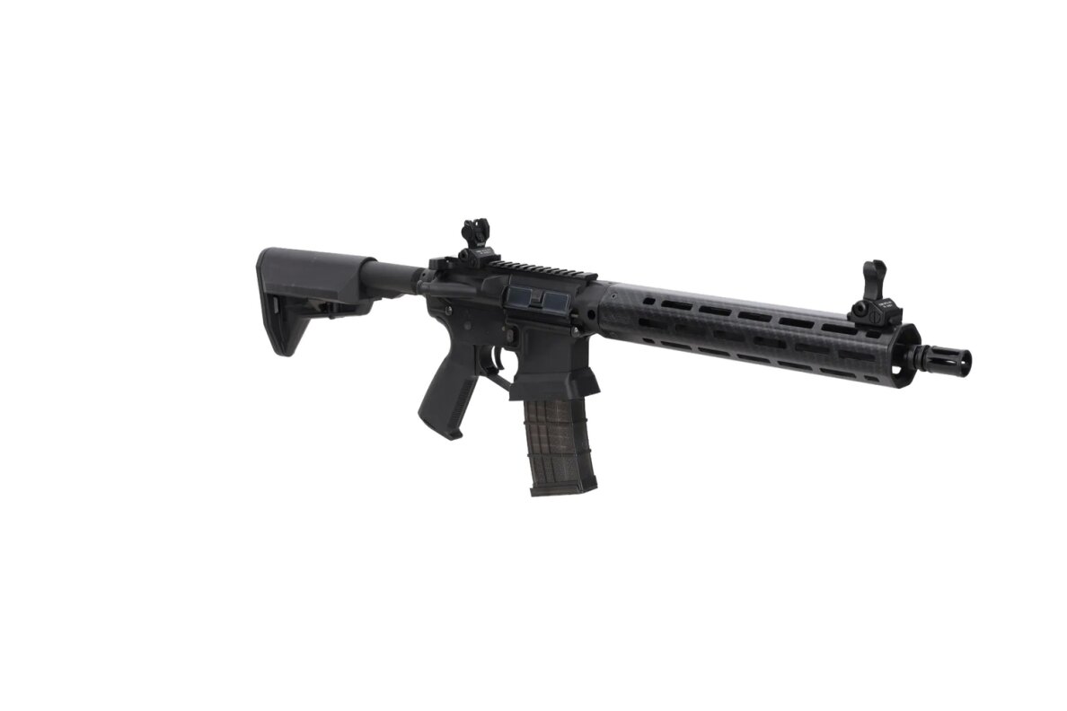 King Arms x Lancer Systems airsoft Carbine L15 LCH7 12" Faux Carbon Black 1 King Arms x Lancer Systems airsoft Carbine L15 LCH7 12" Faux Carbon Black 1