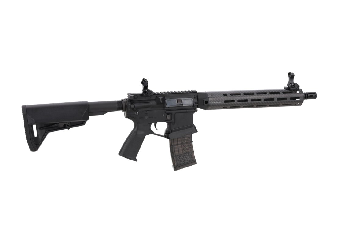 King Arms x Lancer Systems airsoft Carbine L15 LCH7 12" Real Carbon Black 12 King Arms x Lancer Systems airsoft Carbine L15 LCH7 12" Real Carbon Black 12