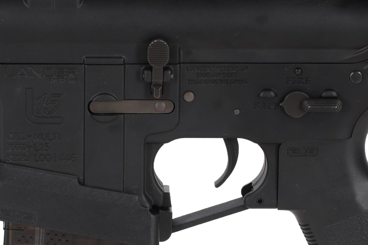 King Arms x Lancer Systems airsoft Carbine L15 LCH7 12" Real Carbon Black 17 King Arms x Lancer Systems airsoft Carbine L15 LCH7 12" Real Carbon Black 17