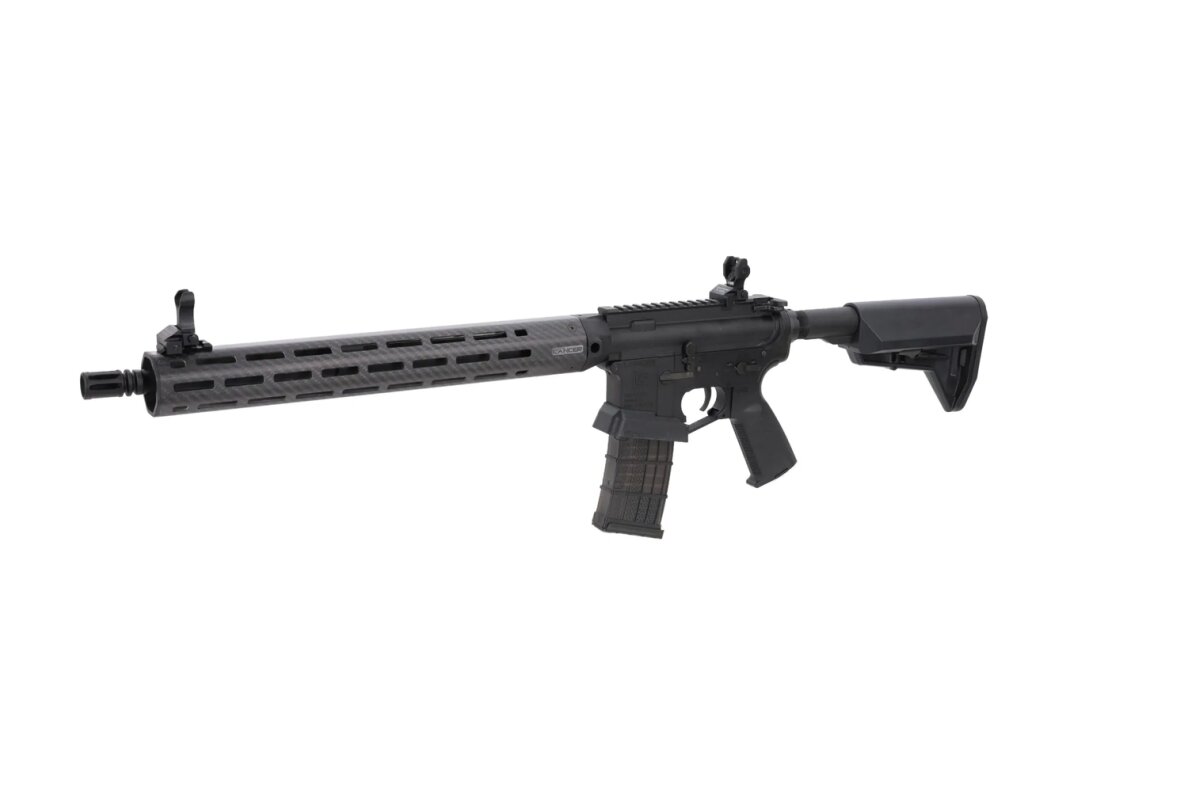 King Arms x Lancer Systems airsoft Carbine L15 LCH7 15" Real Carbon Black 7