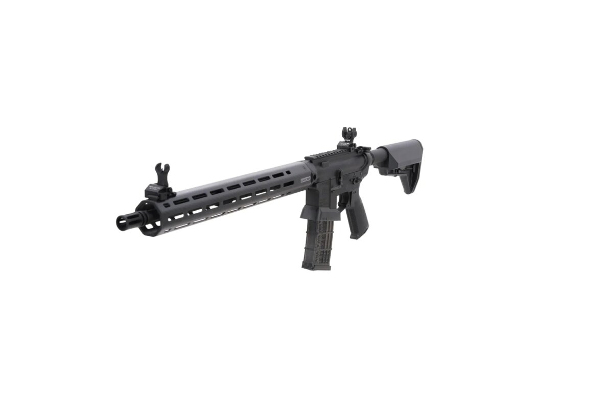 King Arms x Lancer Systems airsoft Carbine L15 LCH7 15" Real Carbon Black 8