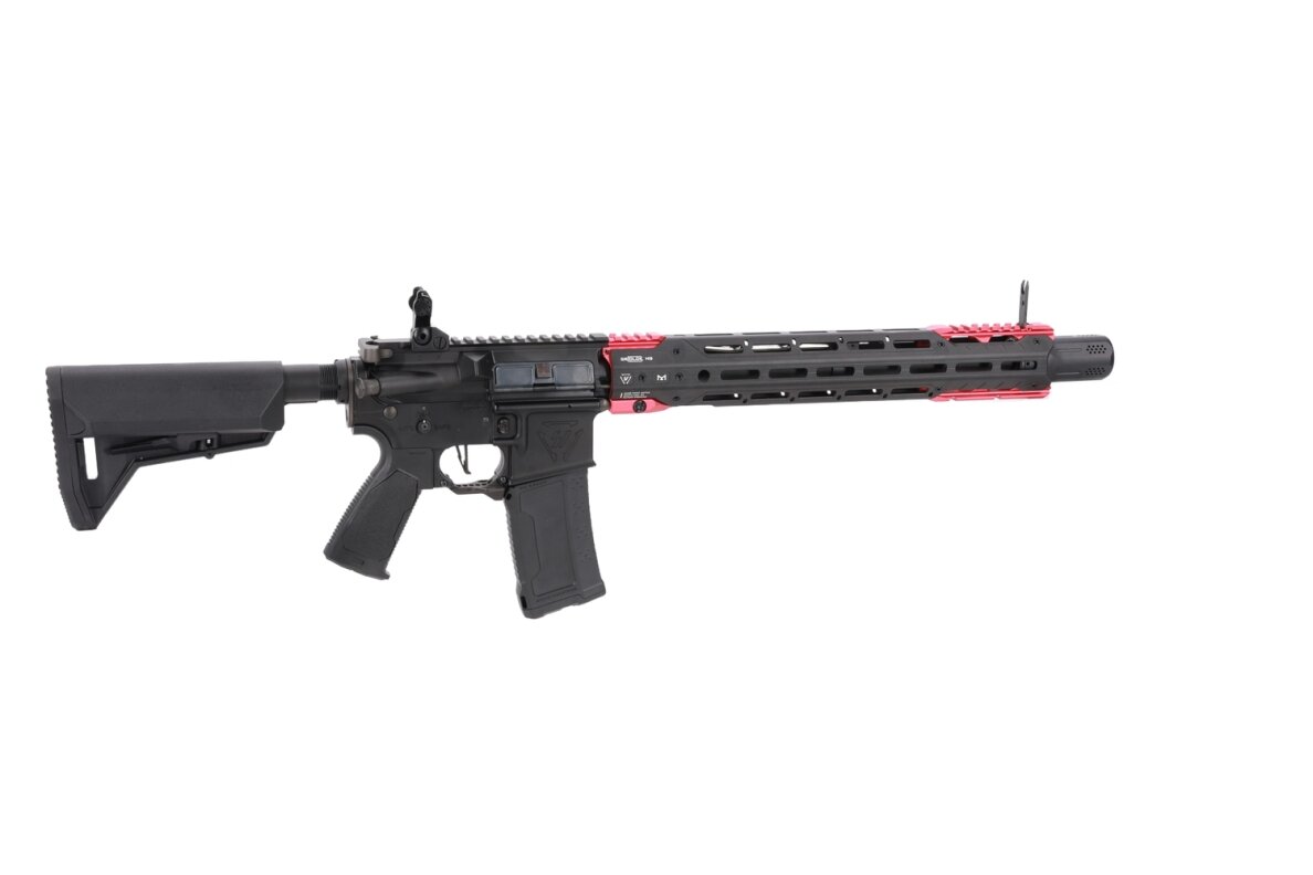 King Arms x Strike Industries Sentinel GRIDLOK® 15" Aster SE ETU Black and Red airsoft Carbine 2 King Arms x Strike Industries Sentinel GRIDLOK® 15" Aster SE ETU Black and Red airsoft Carbine 2