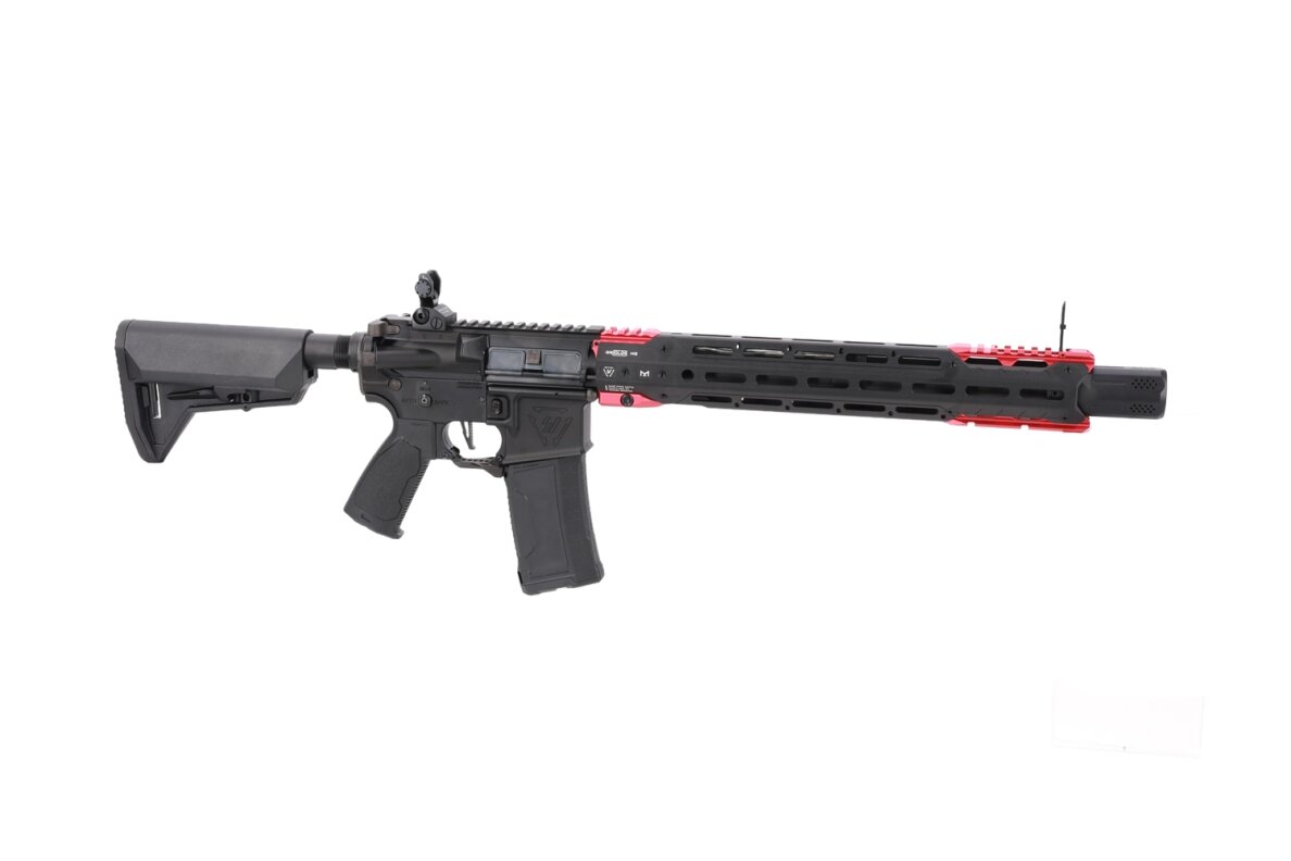 King Arms x Strike Industries Sentinel GRIDLOK® 15" Aster SE ETU Black and Red airsoft Carbine 12 King Arms x Strike Industries Sentinel GRIDLOK® 15" Aster SE ETU Black and Red airsoft Carbine 12