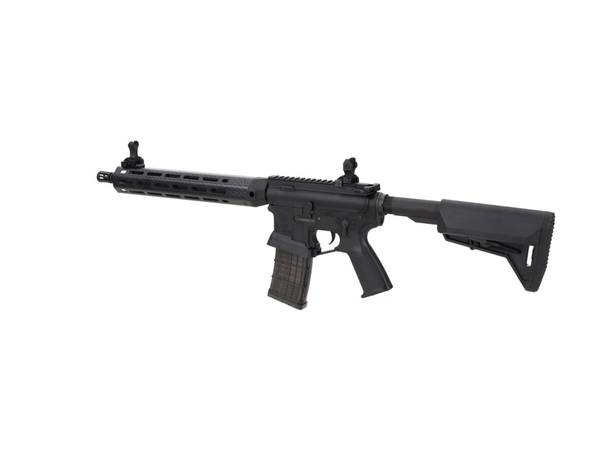 King Arms x Lancer Systems airsoft Carbine L15 LCH7 12" Faux Carbon Black 3 King Arms x Lancer Systems airsoft Carbine L15 LCH7 12" Faux Carbon Black 3