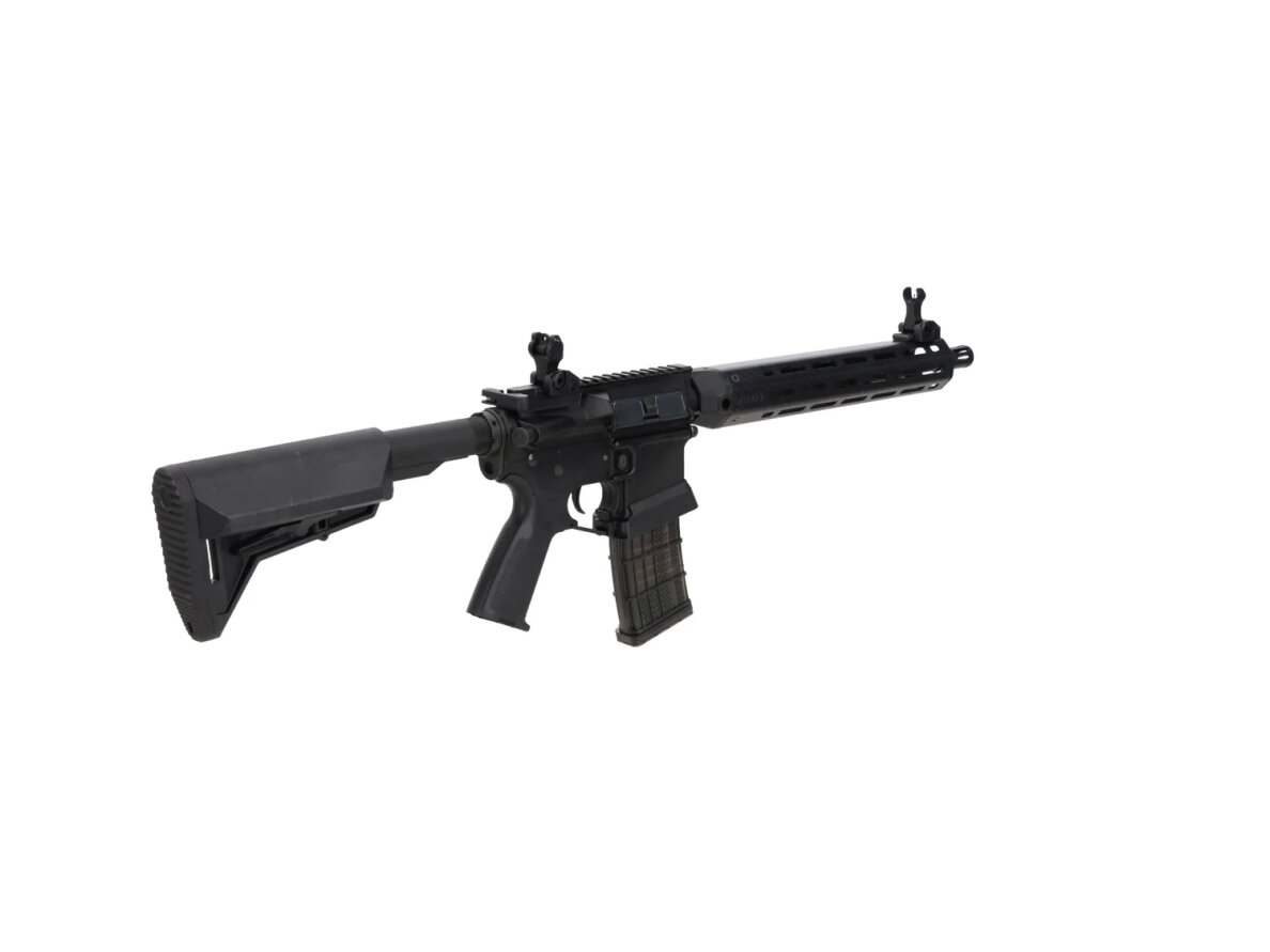 King Arms x Lancer Systems airsoft Carbine L15 LCH7 12" Faux Carbon Black 4 King Arms x Lancer Systems airsoft Carbine L15 LCH7 12" Faux Carbon Black 4
