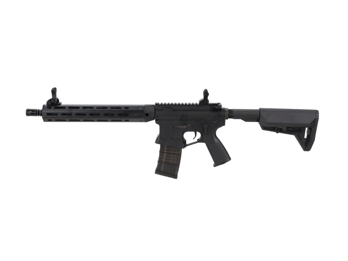 King Arms x Lancer Systems airsoft Carbine L15 LCH7 12" Faux Carbon Black King Arms x Lancer Systems airsoft Carbine L15 LCH7 12" Faux Carbon Black