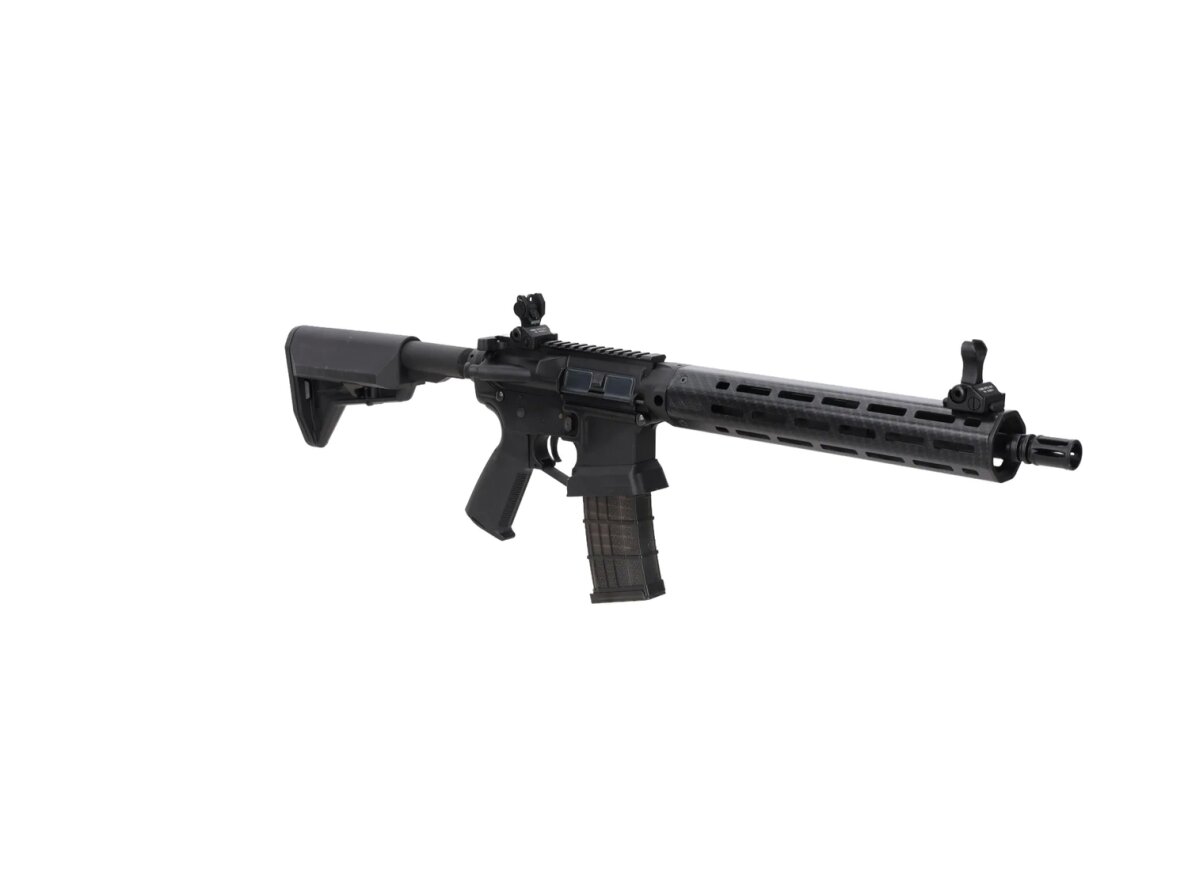 King Arms x Lancer Systems airsoft Carbine L15 LCH7 12" Faux Carbon Black 1 King Arms x Lancer Systems airsoft Carbine L15 LCH7 12" Faux Carbon Black 1