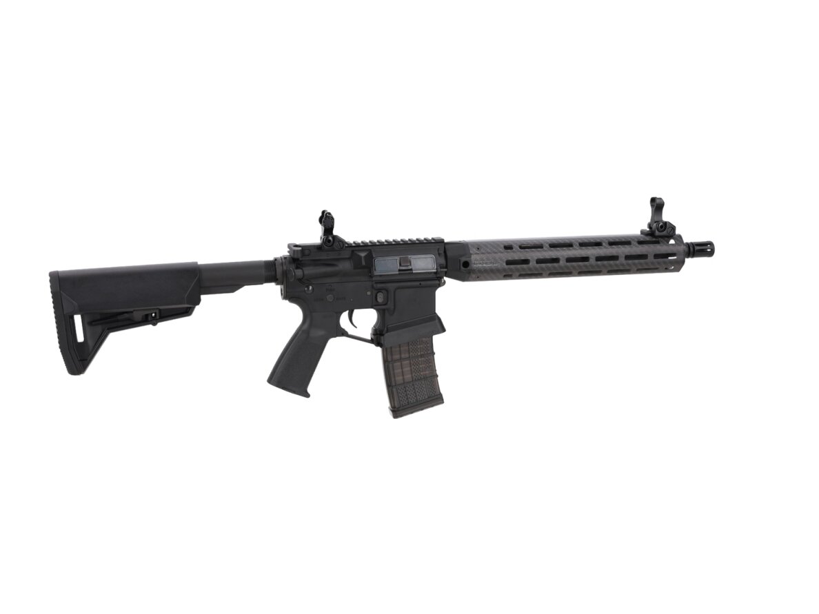 King Arms x Lancer Systems airsoft Carbine L15 LCH7 12" Real Carbon Black 12 King Arms x Lancer Systems airsoft Carbine L15 LCH7 12" Real Carbon Black 12