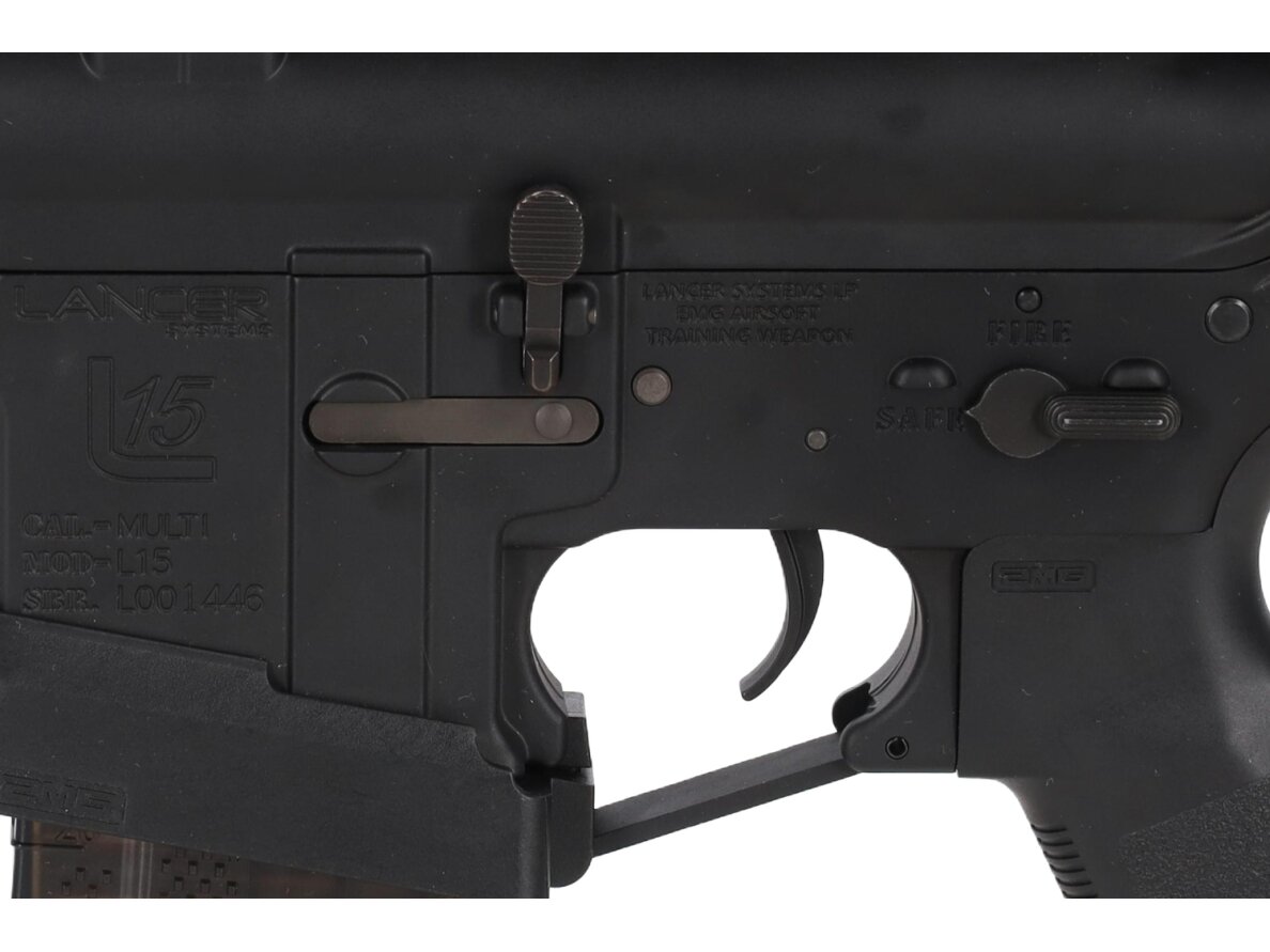 King Arms x Lancer Systems airsoft Carbine L15 LCH7 12" Real Carbon Black 17 King Arms x Lancer Systems airsoft Carbine L15 LCH7 12" Real Carbon Black 17