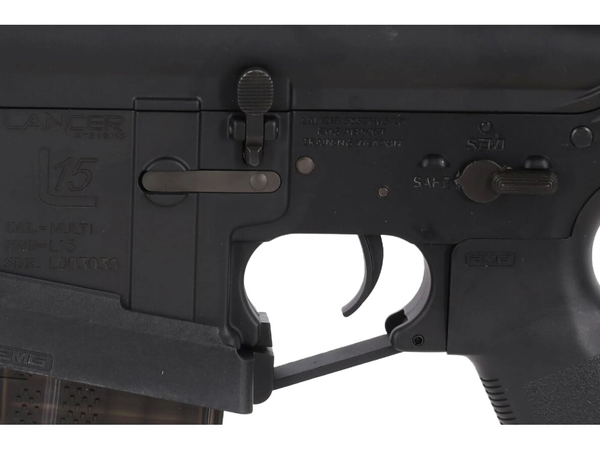 King Arms x Lancer Systems airsoft Carbine L15 LCH7 15" Real Carbon Black 6 King Arms x Lancer Systems airsoft Carbine L15 LCH7 15" Real Carbon Black 6