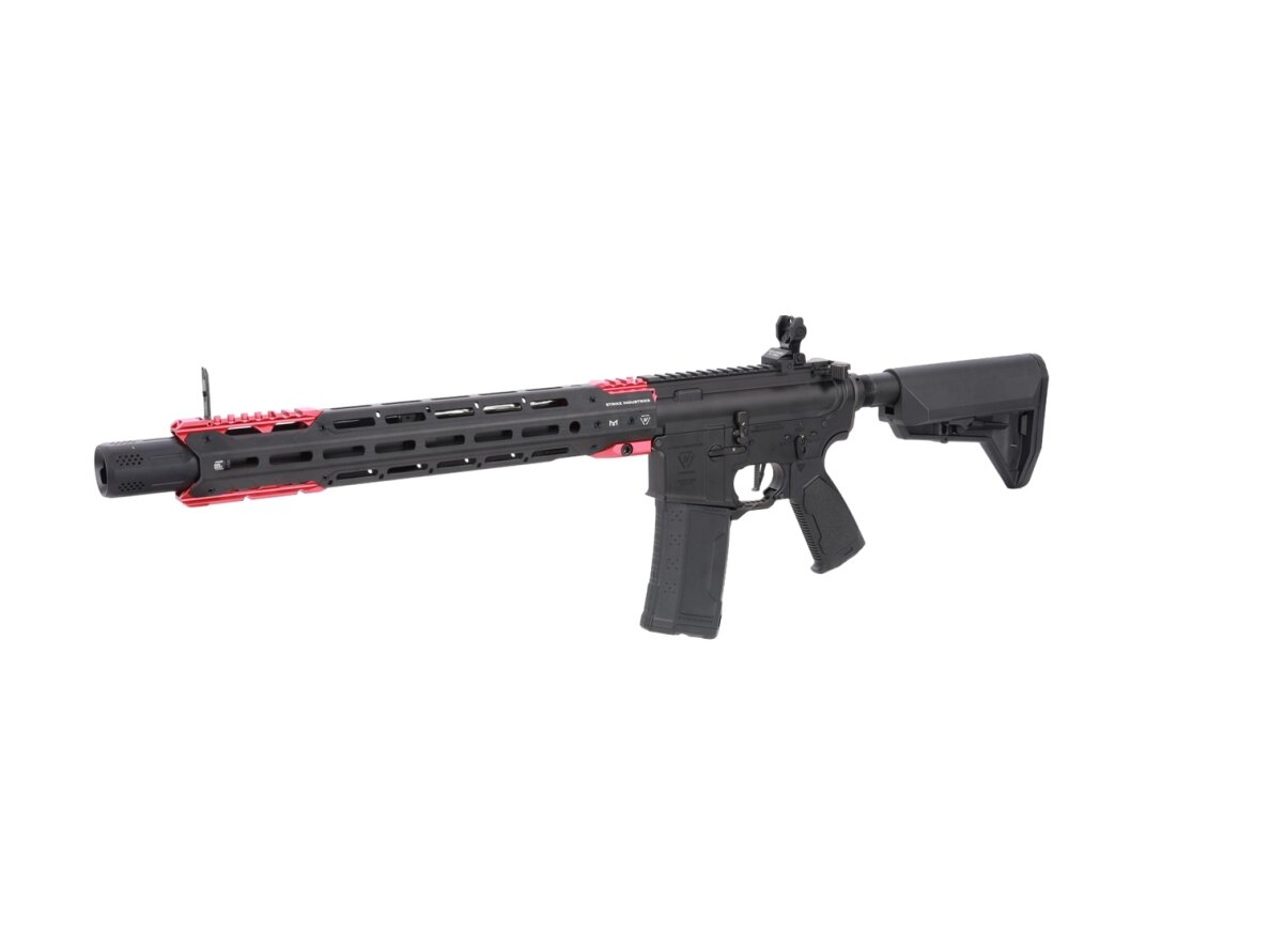 King Arms x Strike Industries Sentinel GRIDLOK® 15" Aster SE ETU Black and Red airsoft Carbine 10