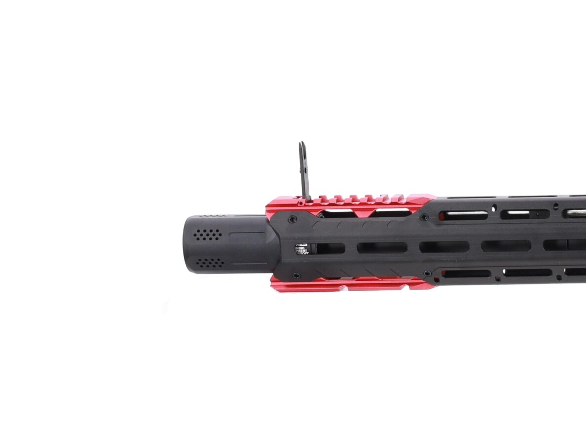 King Arms x Strike Industries Sentinel GRIDLOK® 15" Aster SE ETU Black and Red airsoft Carbine 4