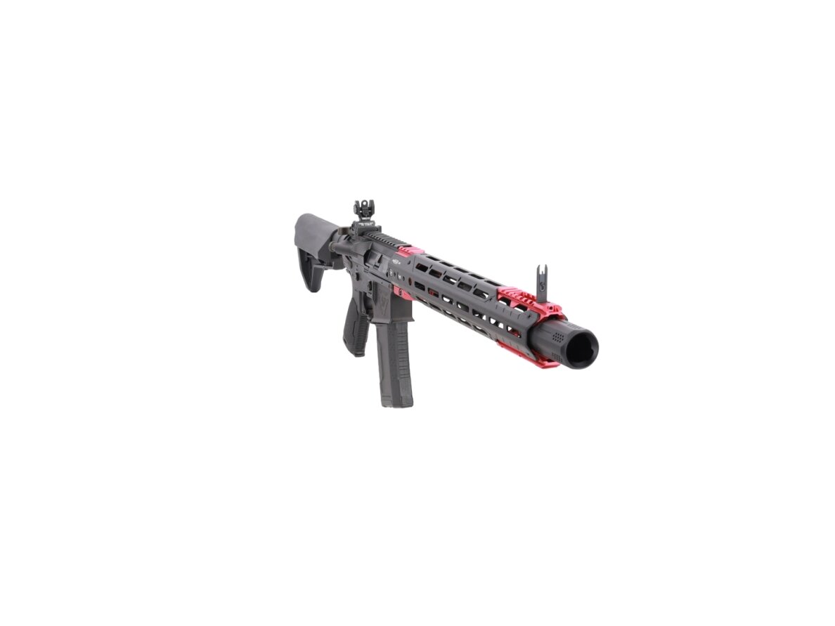 King Arms x Strike Industries Sentinel GRIDLOK® 15" Aster SE ETU Black and Red airsoft Carbine 7