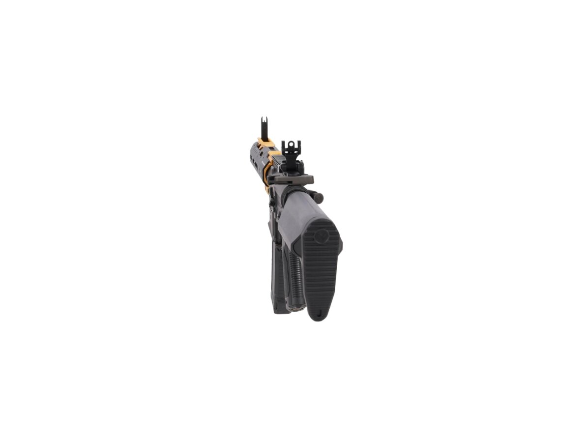King Arms x Strike Industries Sentinel GRIDLOK® 8.5" Aster SE ETU Black and Gold airsoft Carbine 4