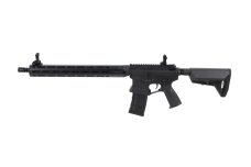 King Arms x Lancer Systems airsoft Carbine L15 LCH7 15" Faux Carbon Black