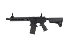 King Arms x Lancer Systems airsoft Carbine L15 LCH7 8" Real Carbon Black