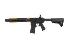 King Arms x Strike Industries Sentinel GRIDLOK® 11" Aster SE ETU Black and Gold airsoft Carbine