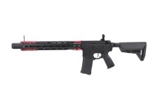 King Arms x Strike Industries Sentinel GRIDLOK® 15" Aster SE ETU Black and Red airsoft Carbine