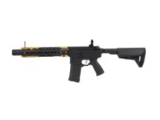 King Arms x Strike Industries Sentinel GRIDLOK® 11" Aster SE ETU Black and Gold airsoft Carbine