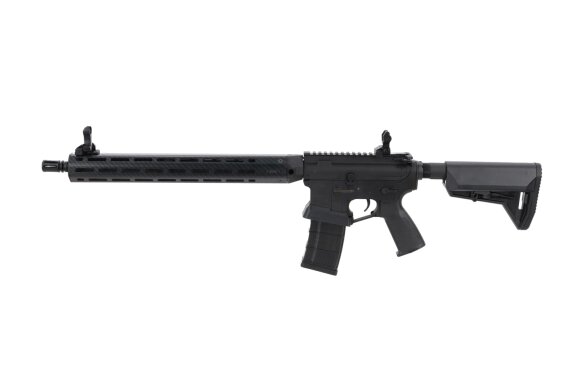 King Arms x Lancer Systems airsoft Carbine L15 LCH7 15" Faux Carbon Black King Arms x Lancer Systems airsoft Carbine L15 LCH7 15" Faux Carbon Black