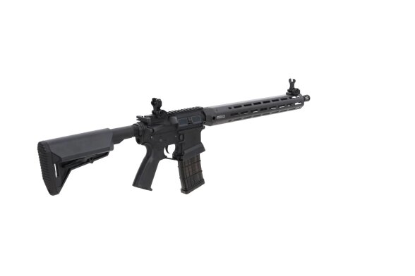King Arms x Lancer Systems airsoft Carbine L15 LCH7 15" Real Carbon Black 13