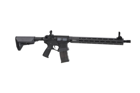 King Arms x Lancer Systems airsoft Carbine L15 LCH7 15" Real Carbon Black 3