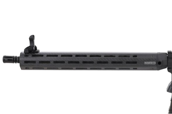 King Arms x Lancer Systems airsoft Carbine L15 LCH7 15" Real Carbon Black 4