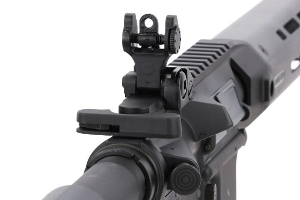 King Arms x Lancer Systems airsoft Carbine L15 LCH7 15" Real Carbon Black 5