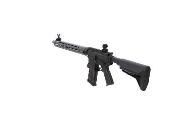 King Arms x Lancer Systems airsoft Carbine L15 LCH7 15" Real Carbon Black 1