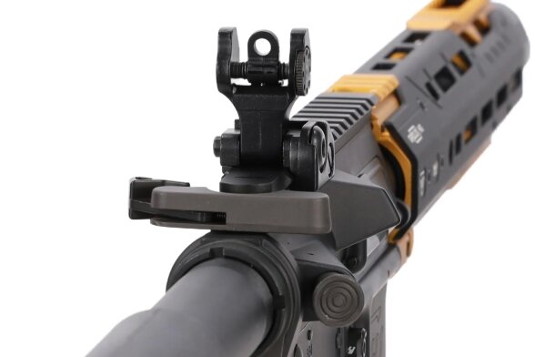 King Arms x Strike Industries Sentinel GRIDLOK® 11" Aster SE ETU Black and Gold airsoft Carbine 10 King Arms x Strike Industries Sentinel GRIDLOK® 11" Aster SE ETU Black and Gold airsoft Carbine 10