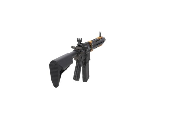 King Arms x Strike Industries Sentinel GRIDLOK® 11" Aster SE ETU Black and Gold airsoft Carbine 12 King Arms x Strike Industries Sentinel GRIDLOK® 11" Aster SE ETU Black and Gold airsoft Carbine 12