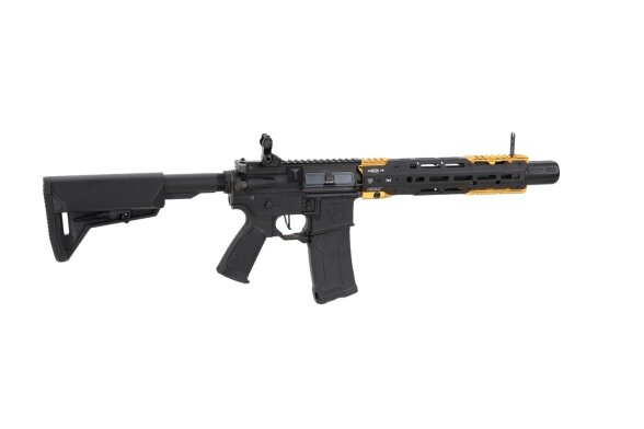 King Arms x Strike Industries Sentinel GRIDLOK® 11" Aster SE ETU Black and Gold airsoft Carbine 6 King Arms x Strike Industries Sentinel GRIDLOK® 11" Aster SE ETU Black and Gold airsoft Carbine 6