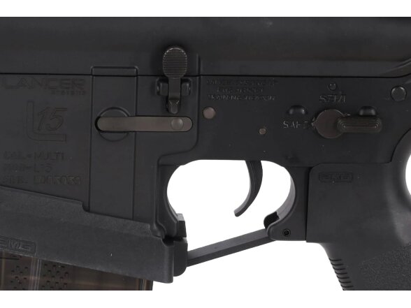 King Arms x Lancer Systems airsoft Carbine L15 LCH7 15" Real Carbon Black 6 King Arms x Lancer Systems airsoft Carbine L15 LCH7 15" Real Carbon Black 6