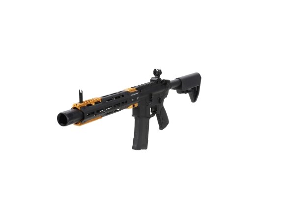 King Arms x Strike Industries Sentinel GRIDLOK® 11" Aster SE ETU Black and Gold airsoft Carbine 2