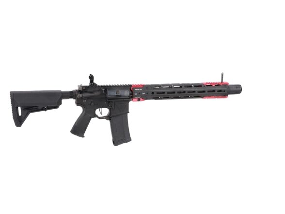 King Arms x Strike Industries Sentinel GRIDLOK® 15" Aster SE ETU Black and Red airsoft Carbine 2