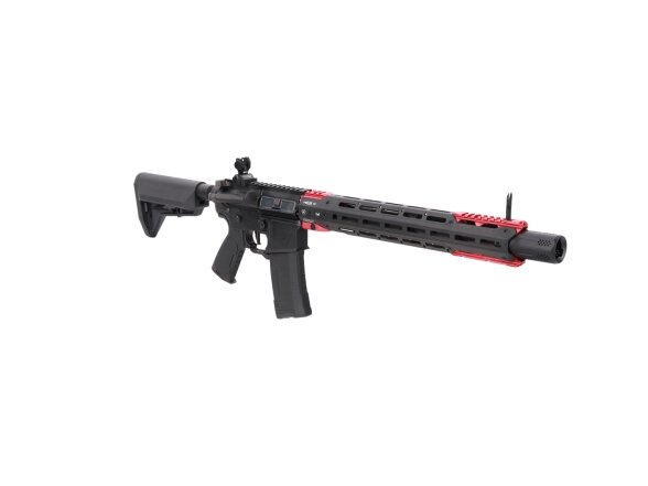 King Arms x Strike Industries Sentinel GRIDLOK® 15" Aster SE ETU Black and Red airsoft Carbine 9