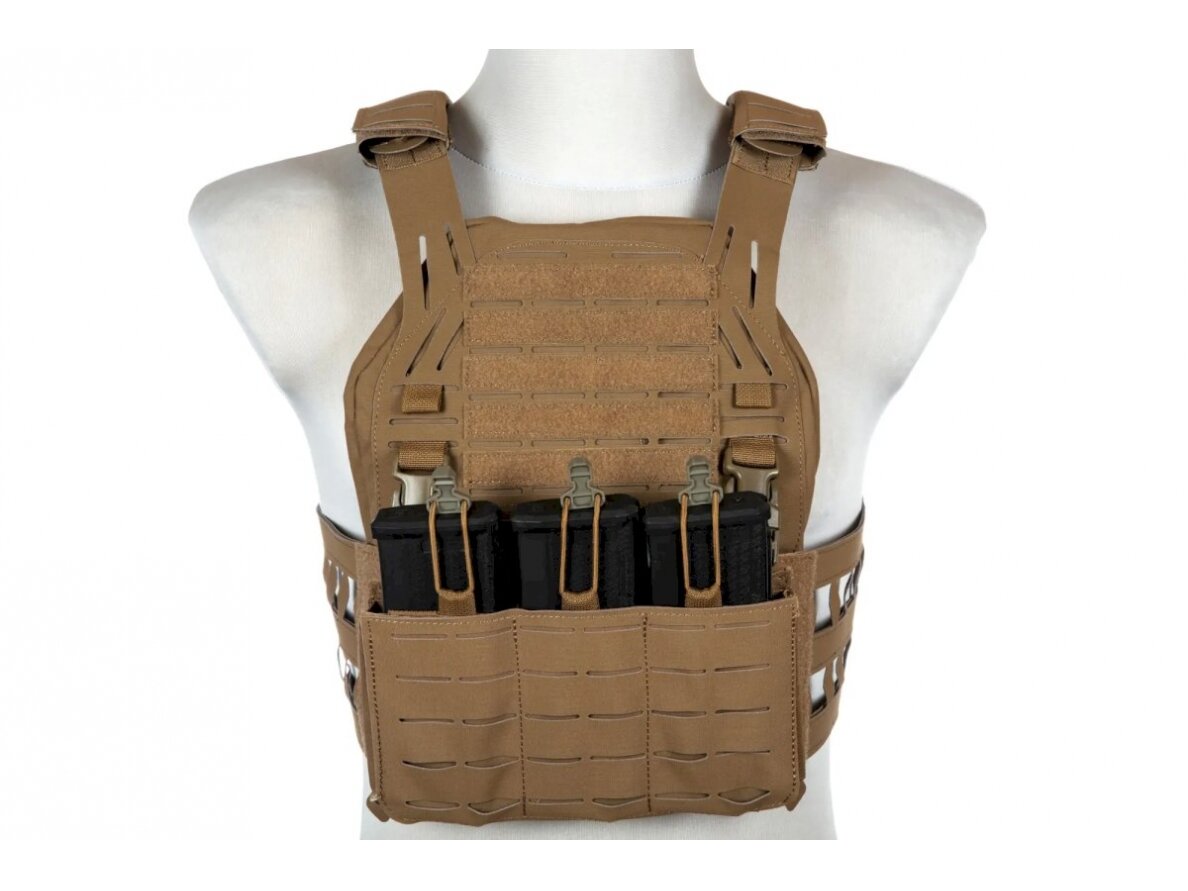 Laser-Cut plate carrier Stegadon - Coyote Brown 3