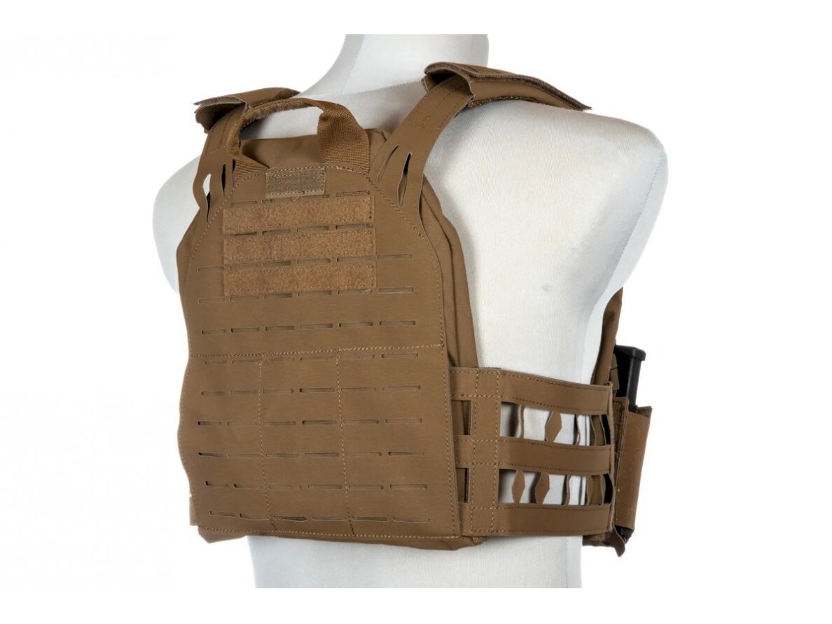 Laser-Cut plate carrier Stegadon - Coyote Brown 4