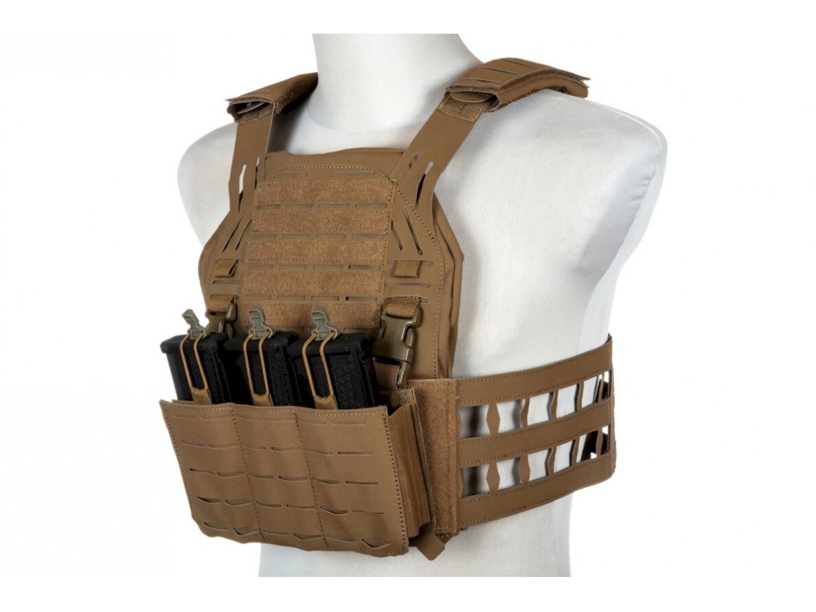 Laser-Cut plate carrier Stegadon - Coyote Brown 5